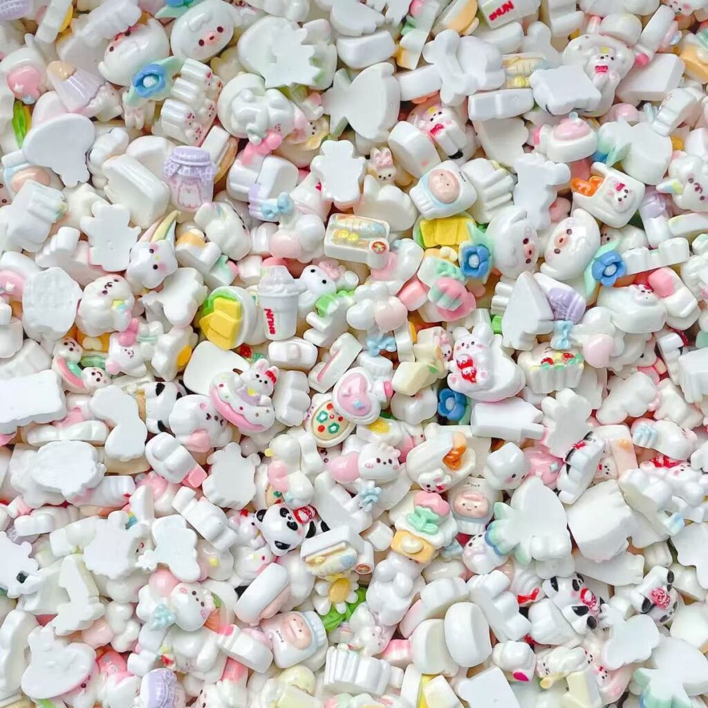 Mini cartoon mixed nail accessories